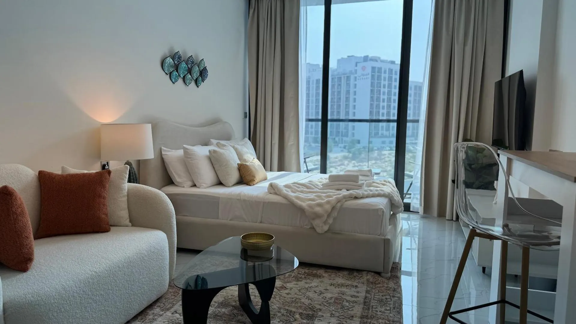 Ashri Hh Studio In Samana Hills With Pool View Apartment Dubai
